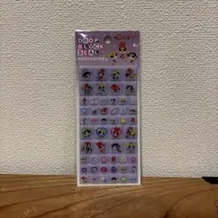 パワーパフガールズ ドロップブロックシール