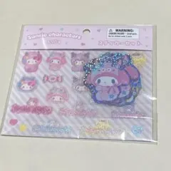 サンリオキャラクターズ　カラフルポップモンスター　ステッカーセット　シール