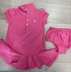 Ralph Lauren ピンク ポロワンピース 18M