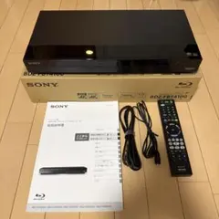 ソニー 4Kブルーレイレコーダー BDZ-FBT4100 4TB