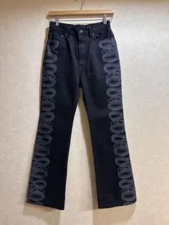 hysterics　snakeloop　スネークプリント　デニムパンツ 90s ヒステリックグラマー 90s デニム スネークループパンツ 蛇 レア