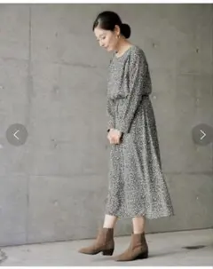 LEPSIM花柄長袖ワンピース2wayのサムネイル