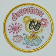 エニマイくじ エンジェルブルー F賞刺繍ステッカー ハナちゃん