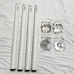 IKEA イケア ADILS オディリス 机 デスク 脚 ホワイト 4本