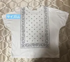 CROCODILE ペイズリー柄 半袖Tシャツのサムネイル