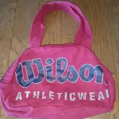 古着ハンドメイド、えんじ色バッグ