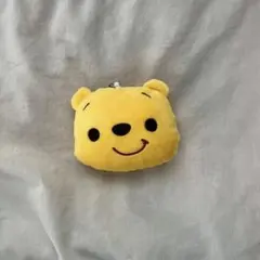 プーさん カードケース付きポーチキーホルダー