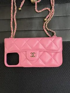 美品・iPhoneケース・14・15プラス・ピンク・中古品のサムネイル