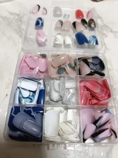 ネイルチップセット 多様なデザイン