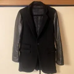 DOMENICO+SAVIO 亀梨和也着用フードレザージャケット 黒 44 - メルカリ