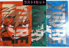 僕のヒーローアカデミア 劇場版 特典 クリアファイル　全種セット 原画展