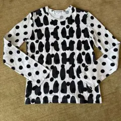 COMME des GARCONS ドット柄 長袖カットソー Sサイズ