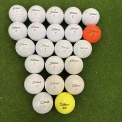 Titleist 타이틀리스트 22個セット ゴルフボール PR V1X 入り