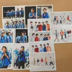 嵐 公式写真〈220〉 夏疾風 (集合、大野) 14枚 フォトアルバム付き