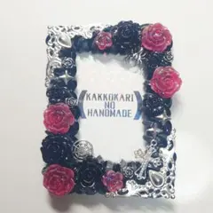 トレカケース ホイップデコ ゴシックローズ 黒×赤