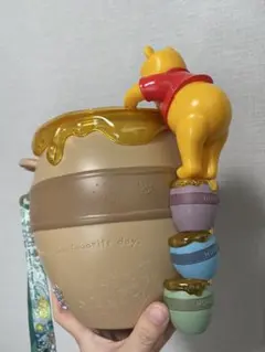 ディズニーランド ポップコーン ケース バスケット プーさん