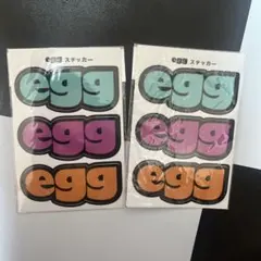 eggステッカー - メルカリ