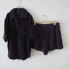 Gap Body ギャップ パイル パジャマ 上下セット セットアップ
