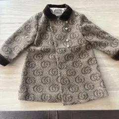 美品 GUCCI国内正規品 純正ハンガー付きキッズコート (100〜110cm) メルカリ