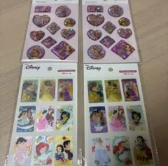 ラプンツェル　ウォーターシール　プリンセス　3Dシール　ディズニー セリア