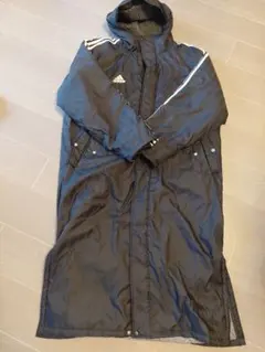 adidas アディダス ベンチコート ブラック XO