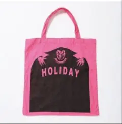 HOLIDAY トートバッグ ピンク/黒のサムネイル