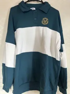 WEGO ダークグリーン ポロシャツ