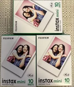 チェキフィルム10枚入り3箱