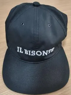 IL BISONTE ブラック ベースボールキャップ　50周年