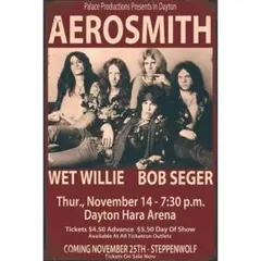 新品 ブリキ看板 AEROSMITH エアロスミス レトロ ポスター インテリア