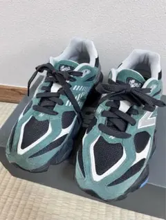 New Balance スニーカー グリーン/ブラック