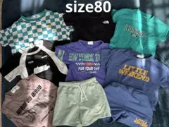ベビーTシャツ9点セット　80 夏服　半袖　1万円分