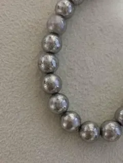 ギベオン　隕石　ブレスレット メテオライト 本物 鑑定ソーティング付き