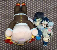 鬼滅の刃 嘴平伊之助 煉獄杏寿郎 ぬいぐるみ まとめ売り