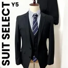 《SUIT SELECT》3ピース セットアップスーツ 無地 Y5