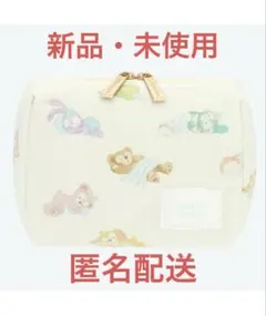 ダッフィー ジェラピケ ポーチ✨ステッカー付き