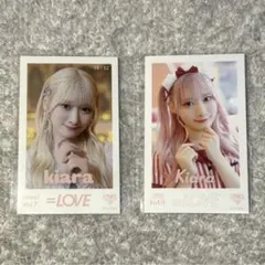 LOVE イコラブ 齋藤樹愛羅 4カット ミニフォト 仲直りシュークリーム