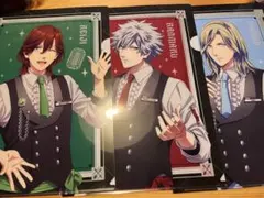 うたプリ ココス カルナイ クリアファイル 嶺二 蘭丸 カミュ