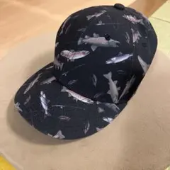 New Era 魚柄キャップ スナップバック