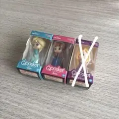 ディズニープリンセスQposketミニチュアコレクション2 アナエルサ2体セット