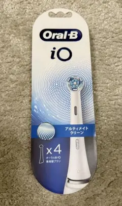 オーラルB iO アルティメイトクリーン ホワイト 替えブラシ 4本セット純正