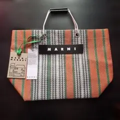 新品 未使用　MARNI MARKET トートバッグ ストライプのサムネイル