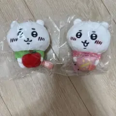 ご当地ちいかわ　信州限定りんご　富山限定ほたるいか　ちいかわマスコット2点セットのサムネイル