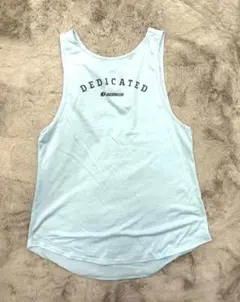 JAZZERCISEジャザサイズライトブルータンクトップ Sサイズ