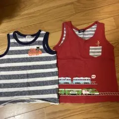 DOUBLE.B & klädskaap タンクトップ 2枚セット