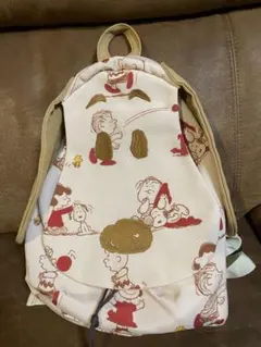 スヌーピー リュック SNOOPY バッグ　スヌーピー顔形リュック　ナップサック