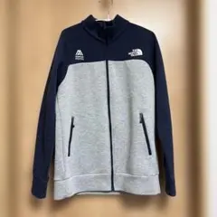 THE NORTH FAC トラックジャケット グレー×ネイビー メンズ XL