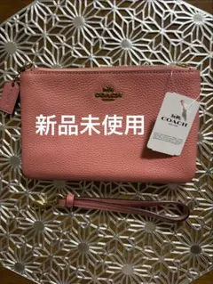 COACH シグネチャー ポーチ イエロー - メルカリ