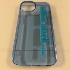 niko and... iPhone14用ケース クリア ブルー