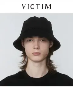 VICTIM ca4la ブラック バケットハットのサムネイル